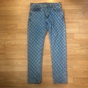 Levi’s Checkered Denim